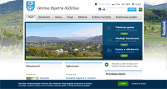 Desktop Screenshot of bystra-sidzina.pl